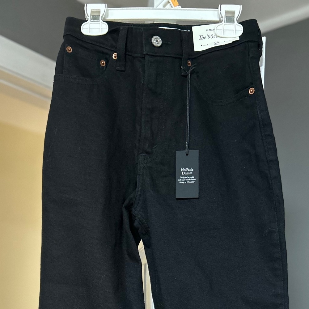 Abercrombie & Fitch Ultra high-rise 90s Straight